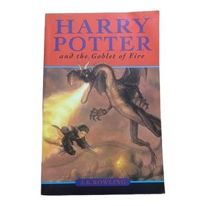 “Harry Potter and the Goblet of Fire”. JK Rowling. 1st edition